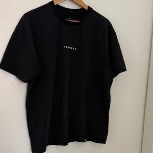 YoungLA Men's Classic Black Tee